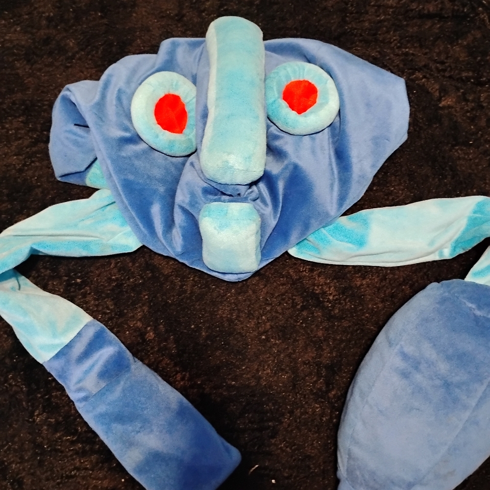 Megaman Plush Hat /Scarf